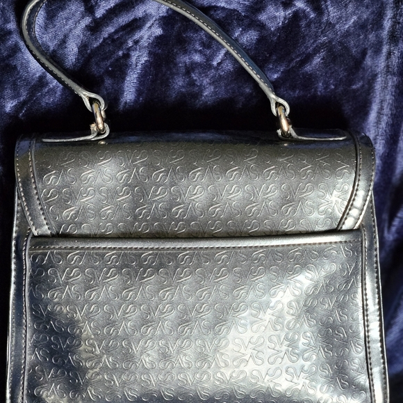 Silver Embossed Handbag - Picture 2 of 6